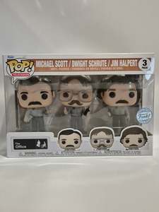 The Office - Michael Scott/Dwight Schrute/Jim Halpert (3 Pack)