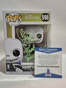 Disney - Vampire Jack (598) AUTOGRAPHED
