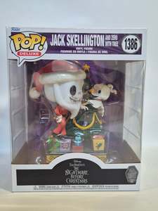 The Nightmare Before Christmas - Jack Skellington and Zero with Tree (1386)