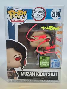 Anime: Demon Slayer - Muzan Kibutsuji (2196) AUTOGRAPHED
