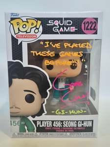 Squid Games - Player 456: Seong Gi-Hun (1222) AUTOGRAPHED