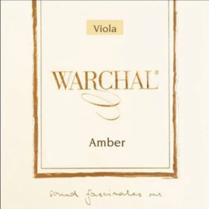 Viola Strings: Warchal Amber Viola Strings