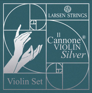 Violin Strings: Larsen Il Cannone Silver Violin Strings