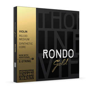 Thomastik Violin Strings: Violin Thomastik-Infeld Rondo Gold Strings Set