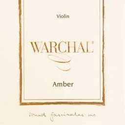 Warchal Violin Strings: Violin Warchal Amber Strings Set