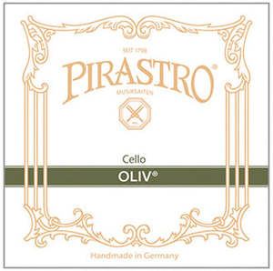 Cello Strings: Cello Pirastro Oliv Strings Set (Medium)