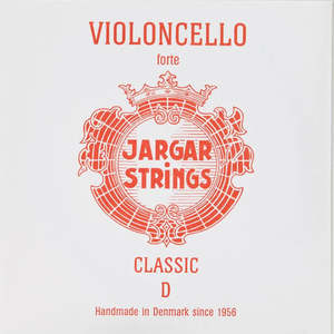 Cello Strings: Jargar Classic Forte Cello D String – 4/4