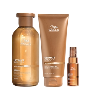 Products: Wella Ultimate Smooth (Oil) Bundle - Best in Professional Haircare NZ Hair & Expert Advice