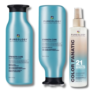 Products: Pureology Strength Cure Bundle - Best in Professional Haircare NZ Hair & Expert Advice
