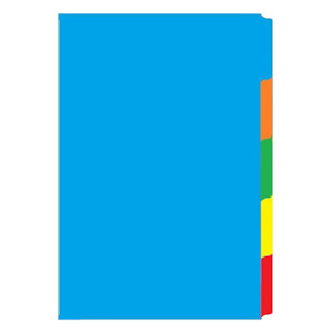 Products: A4 5 Multi-Coloured Divider Tabs