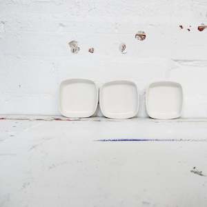 Products: square dish ~ white