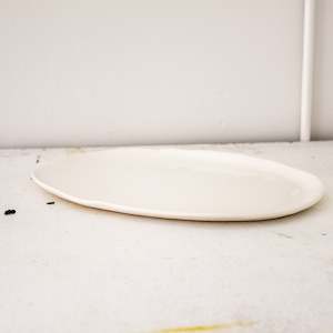 Products: oval platter ~ white
