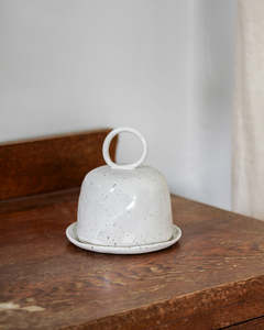 Products: a butter bell ~ speckled white