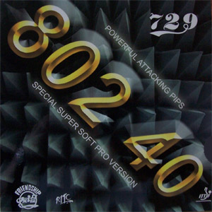 Products: Ritc 729 802-40 Rubber - Table Tennis Gear