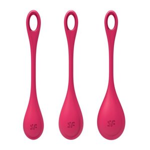 Products: Satisfyer Yoni Power Kegel Set - Rose - Tabu Adult Boutique