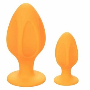 Products: Cheeky Butt Plug Set - Orange - Tabu Adult Boutique