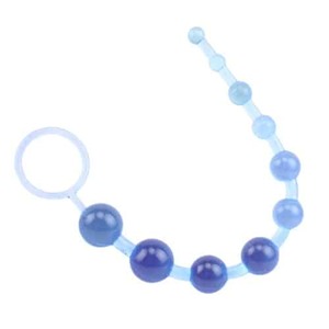 Products: Blue Anal Beads - Tabu Adult Boutique