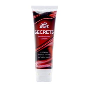 Products: Secrets Cream Lubricant - 90g - Tabu Adult Boutique