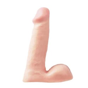 Products: Six Inch Basix Flesh Dong - Tabu Adult Boutique