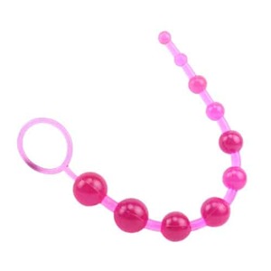Products: Pink Anal Beads - Tabu Adult Boutique