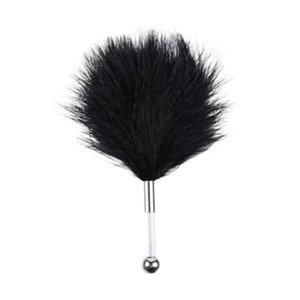 Products: Mini Feather Teaser - Black - Tabu Adult Boutique