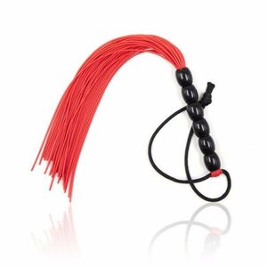 Products: Mini Silicone Flogger - Red - Rated R - Tabu Adult Boutique
