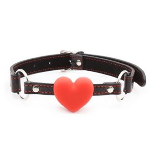 Products: Red Heart Mouth Gag - Rated R - Tabu Adult Boutique