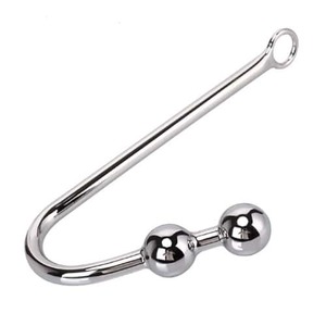 Products: Double Ball Anal Hook - Rated R - Tabu Adult Boutique