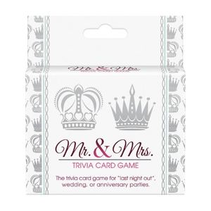 Products: Mr & Mrs Trivia Card Game - Tabu Adult Boutique