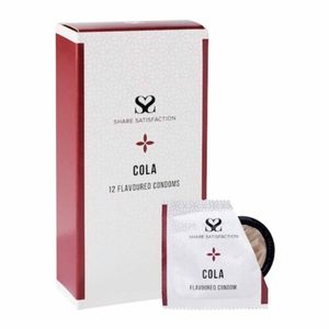 Products: Cola Flavour Condoms - 12 Pack - Tabu Adult Boutique