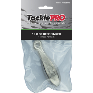 Products: TacklePro Reef Sinker 12oz – 1pc – TacklePRO NZ