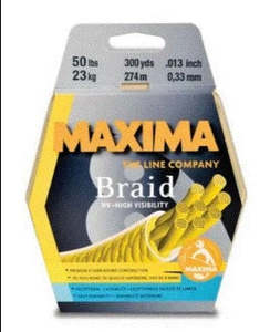 Products: Maxima Braid 10lb x 300m