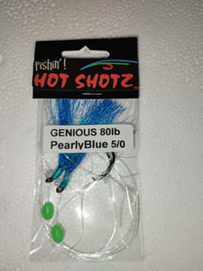 Hot Shotz Pearly Blue 5/0