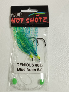Hot Shotz Snapper Flasher Blue Neon