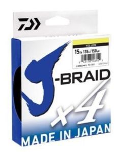 Products: Daiwa X4 J Braid Yellow