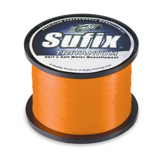 Products: Sufix Tritanium Surf 1000M Neon Orange 14lb / 6.3kg