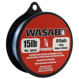 Products: Wasabi 1/4 spools monofilament