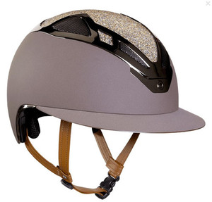 Products: Suomy Apex Swarovski Lady Peak Brown Matte Helmet tackshop.co.nz