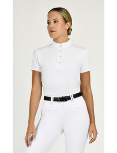 Dublin Black Cooper Short Sleeve Competition Top tackshop.co.nz