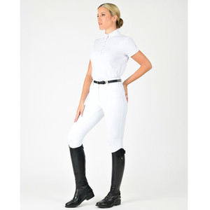 Dublin Black Cora Short Sleeve Competition Top tackshop.co.nz