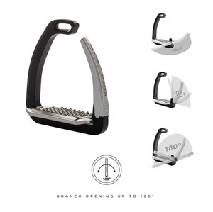 Products: Acavallo Rel-X 180 Stirrup Irons tackshop.co.nz