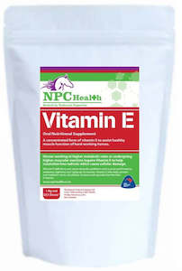 Feed and Supplements: NPC Vitamin E