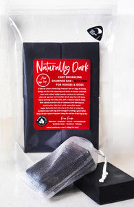 For The Dog: Bee Kind Naturally Dark - Bulk pack of 4 bars with FREE soap bag
