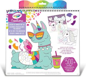 Gifts And Toys: Crayola Creations Sticker By Number Art Set