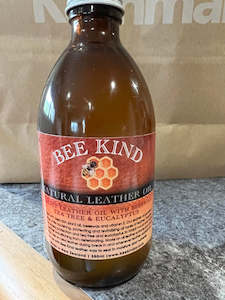 Bee Kind Natural Leather Oil