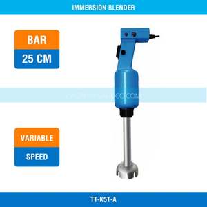 Discontinue Immersion Blender – 250mm, Variable Speed, TT-K5T-A