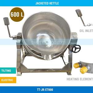 Products: 600L Dia. 1200mm Electric Tilting Jacketed Kettle TT-JK-ET600