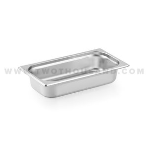 Products: 2.5L 1/3X2.5” 325X176X65 MM Stainless Steel Steam Table Pan TT-813-2