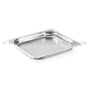 3.3L 2/3X1.6” 353X325X40 MM Stainless Steel Steam Table Pan TT-823-40