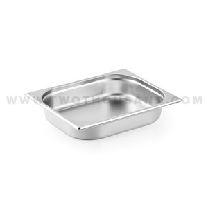 4.0L 1/2X2.5” 325X265X65 MM Stainless Steel Steam Table Pan TT-812-2